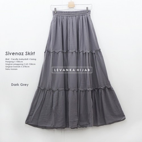 RRe-011 Sivenaz Skirt - Rok Ceruti Polos